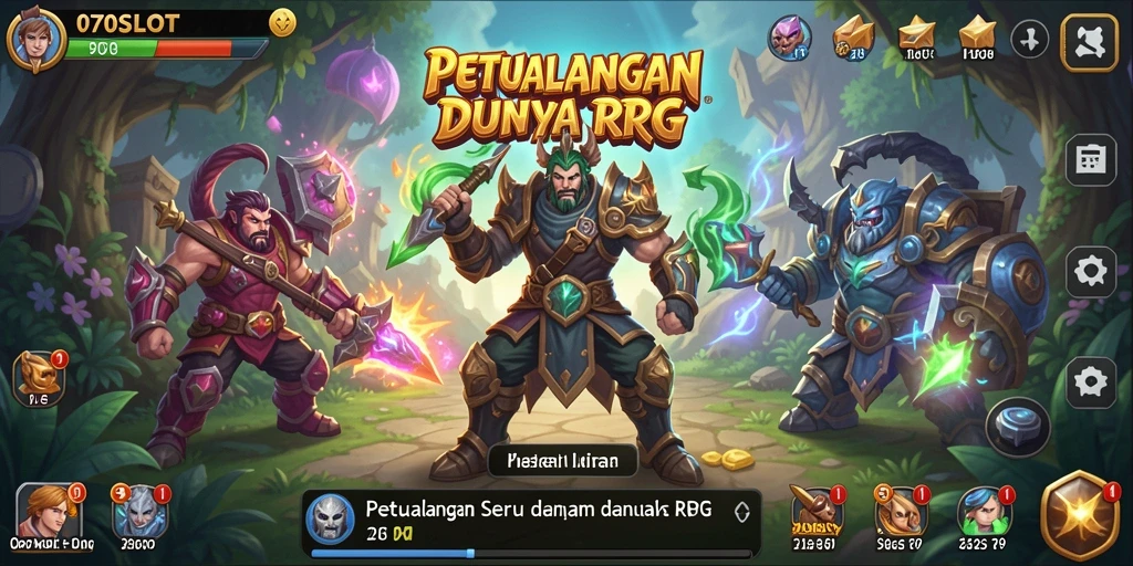 Gambaran gameplay seru dan mengasyikkan di 070SLOT.