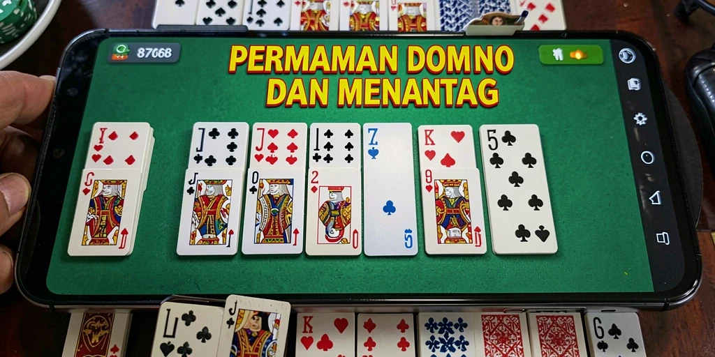 Tampilan game Domino yang dinamis dan interaktif.
