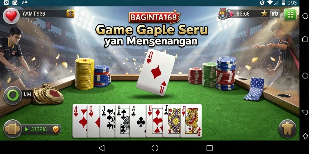 Tampilan gameplay seru dan interaktif dari BAGINTA168.