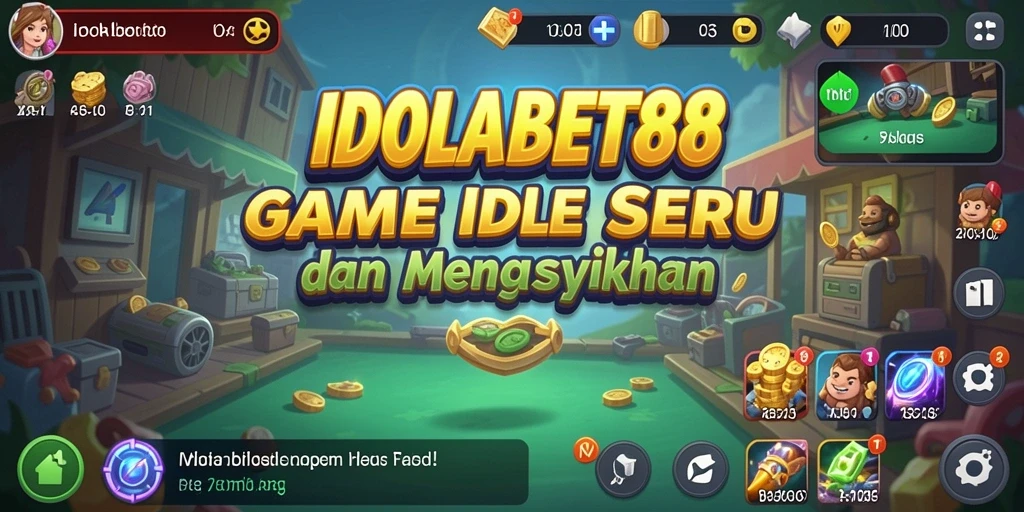 Screenshot utama menunjukkan gameplay seru di IDOLABET88.