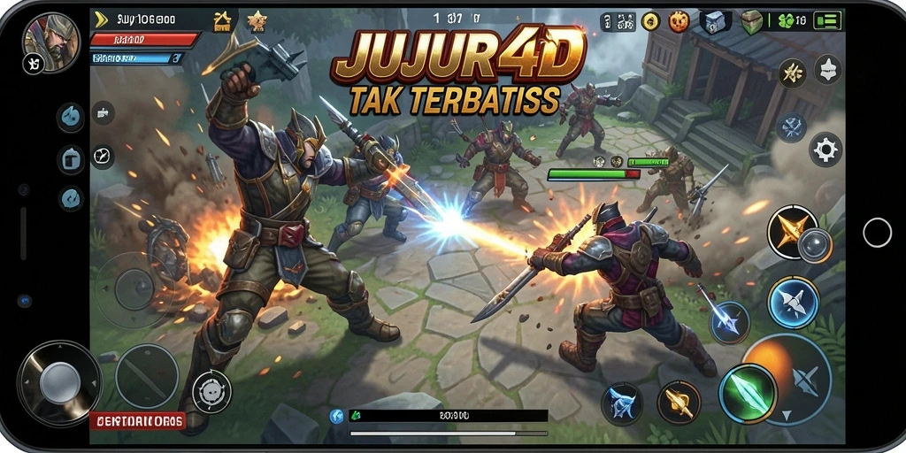 Screenshot JUJUR4D menampilkan aksi seru dalam gameplay yang mendebarkan.
