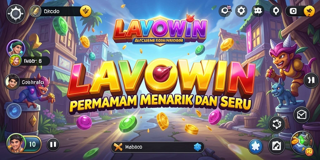 Screenshot gameplay LAVOWIN yang menampilkan aksi seru dalam permainan Arcade.