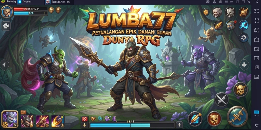 Tangkapan layar gameplay LUMBA77 menampilkan aksi pertarungan yang mendebarkan dan grafis mengesankan.
