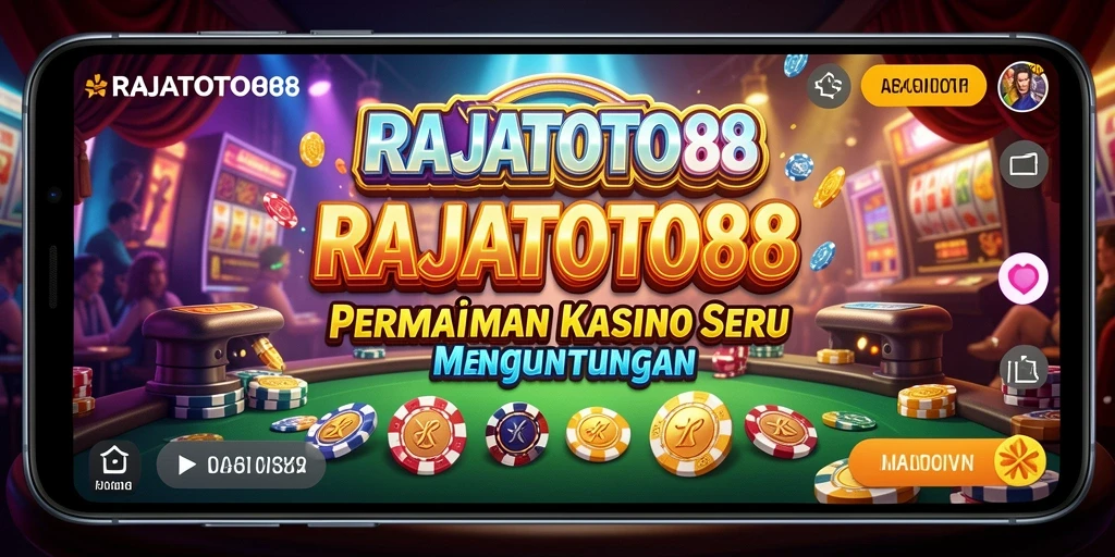 Tampilan menarik dari gameplay Kasino RAJATOTO88.