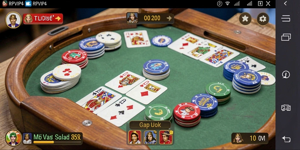 Tampilan gameplay RPVIP4 yang menarik dan interaktif.