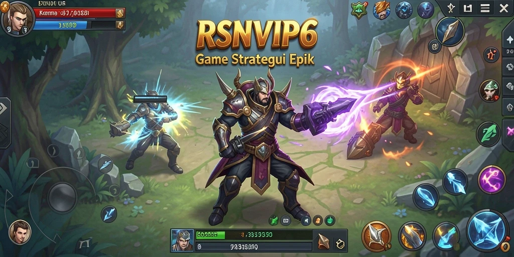 Tampilan gameplay RSNVIP6 yang menegangkan dan strategis.