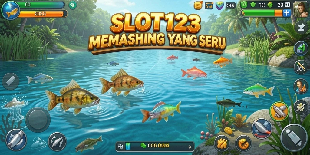 Tangkapan ikan yang memukau dalam permainan SLOT123.