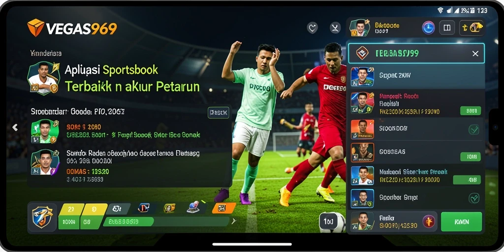 Tampilan gameplay Sportsbook VEGAS969 yang menarik dan interaktif.
